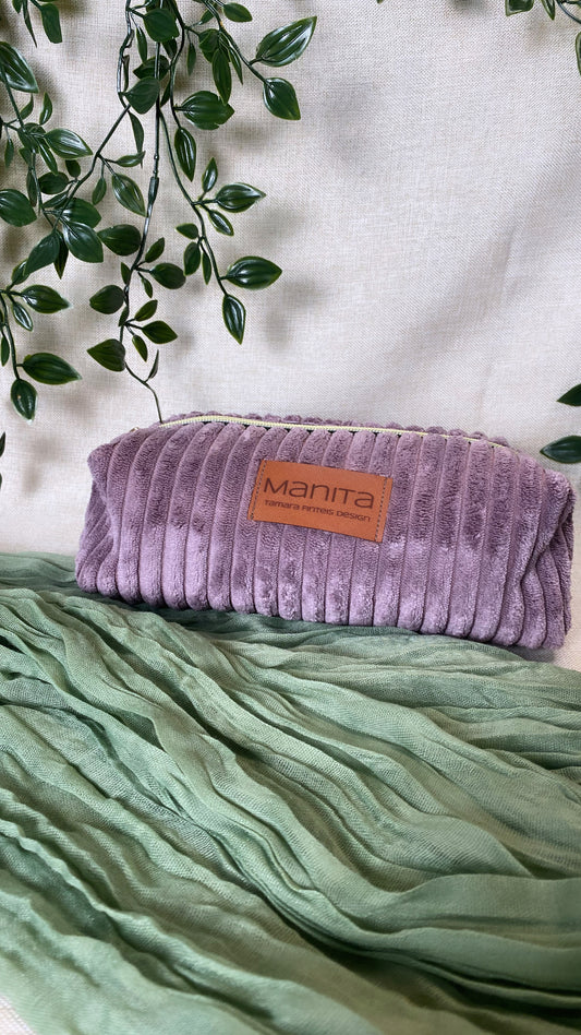 Kosmetiktasche flieder Mäppchen kleine Tasche in 3 unterschiedlichen Größen