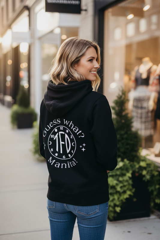 Kapuzenjacke Sweatjacke für Frauen schwarz