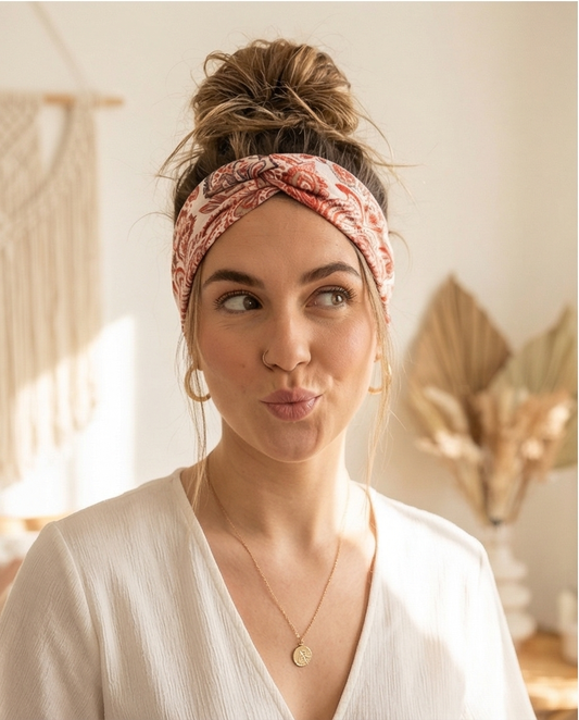 Haarband aus Viskose-Jersey