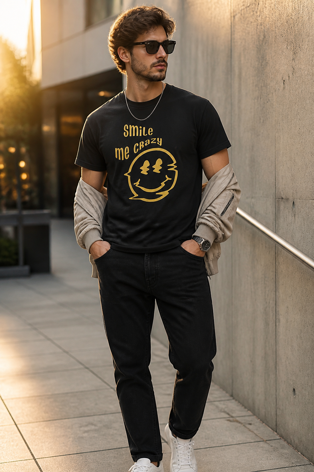 Statement Shirt für Männer die ein Lächeln zu schätzen wissen