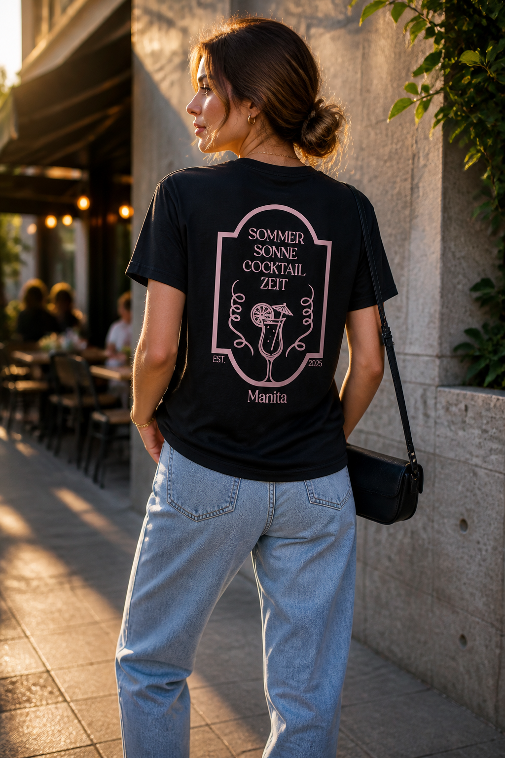 Statement Shirt für die leckere Cocktails einfach zur Sommerzeit dazu gehören
