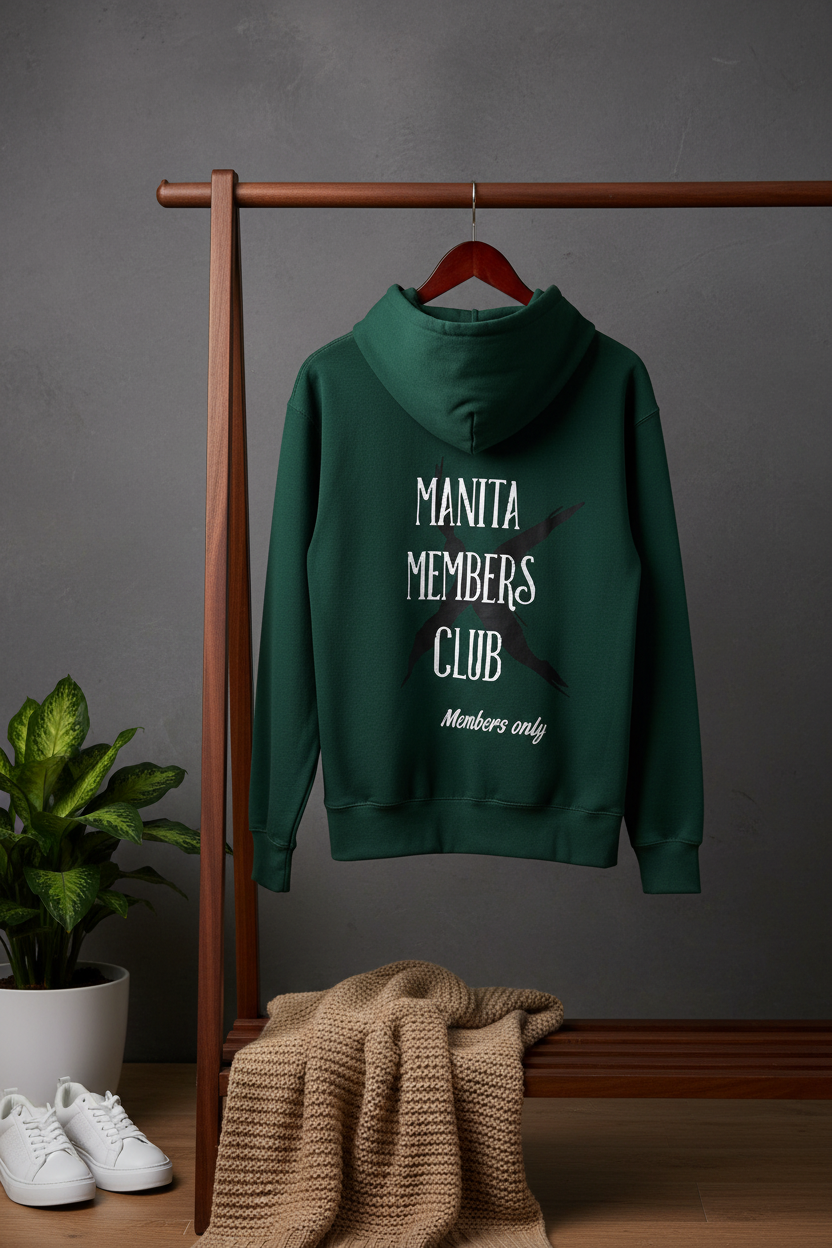 Sweatjacke für Männer und Frauen grün