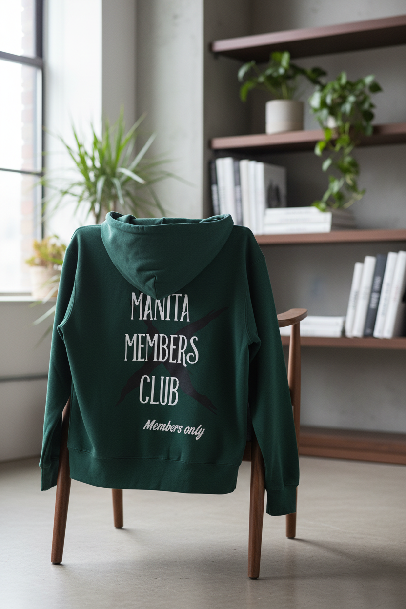 Sweatjacke für Männer und Frauen grün