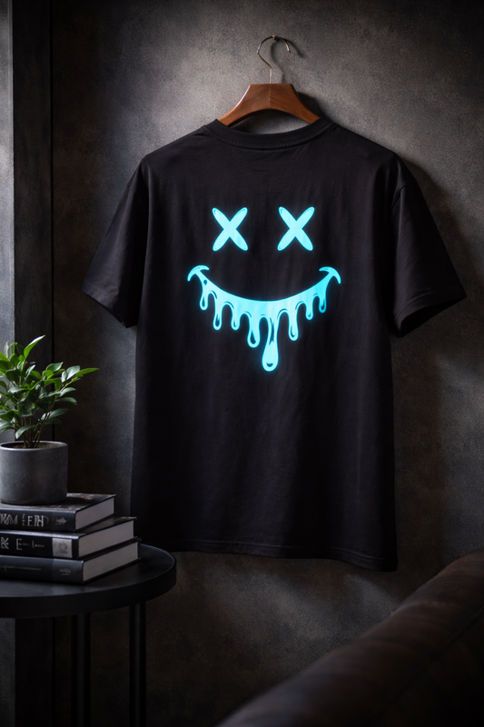 kurzärmeliges Shirt für Männer in schwarz